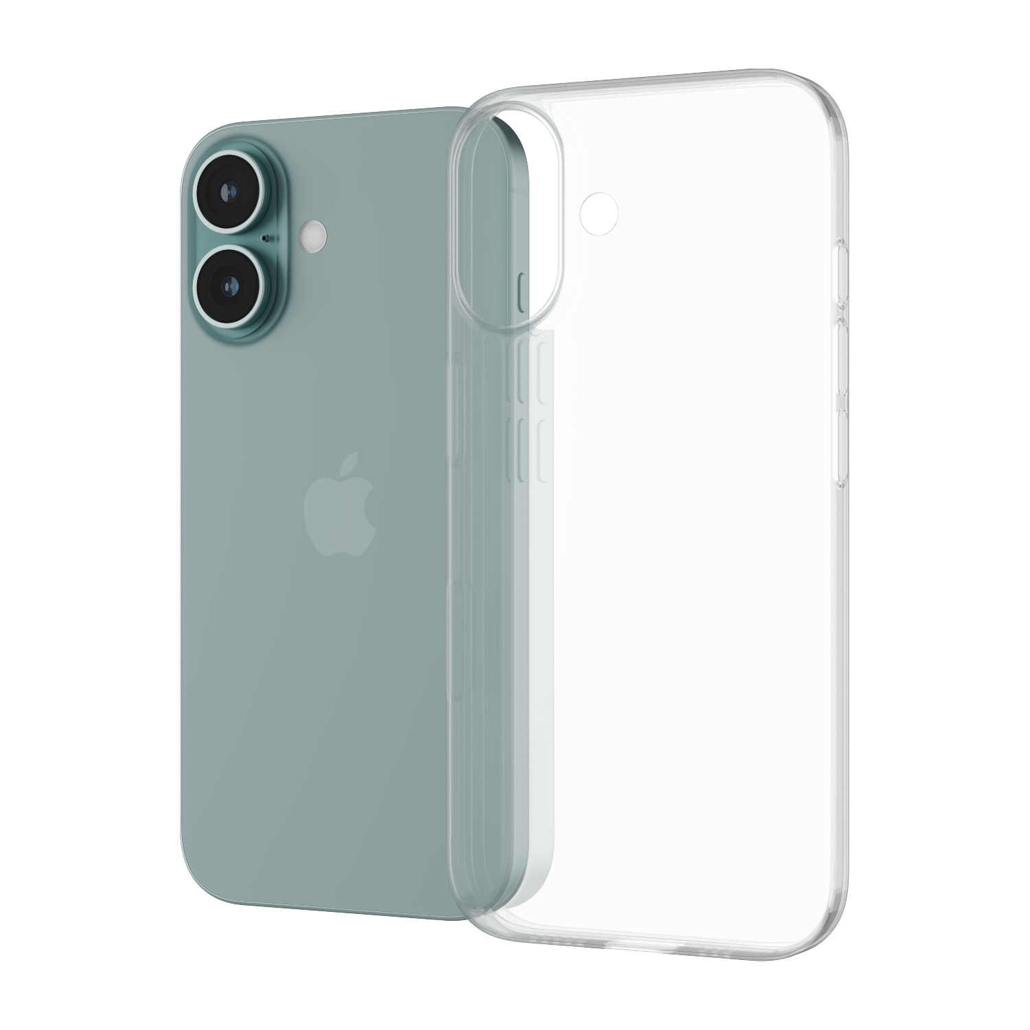 The Āsenaru Signature Super Slim Case, an ultra-thin 0.35mm iPhone case available in multiple colors, designed to provide sleek, minimalist protection with raised edges around the screen and camera.