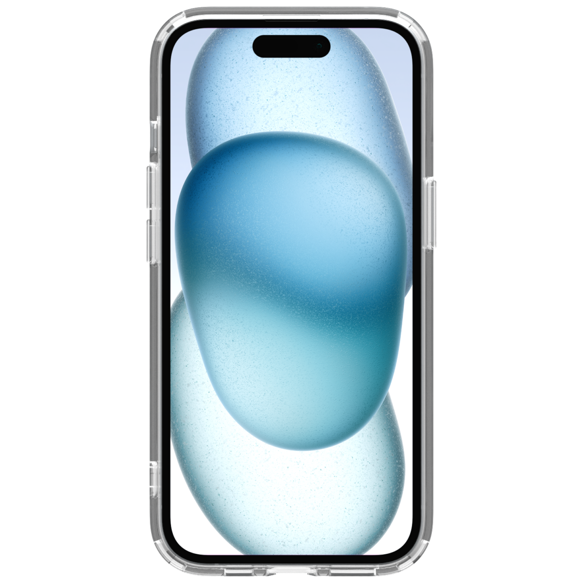 Image of the Āsenaru Lite Hybrid Case, a slim 1.3mm iPhone case with transparent TPU bumpers and a rigid polycarbonate back, showcasing full protection and MagSafe compatibility.